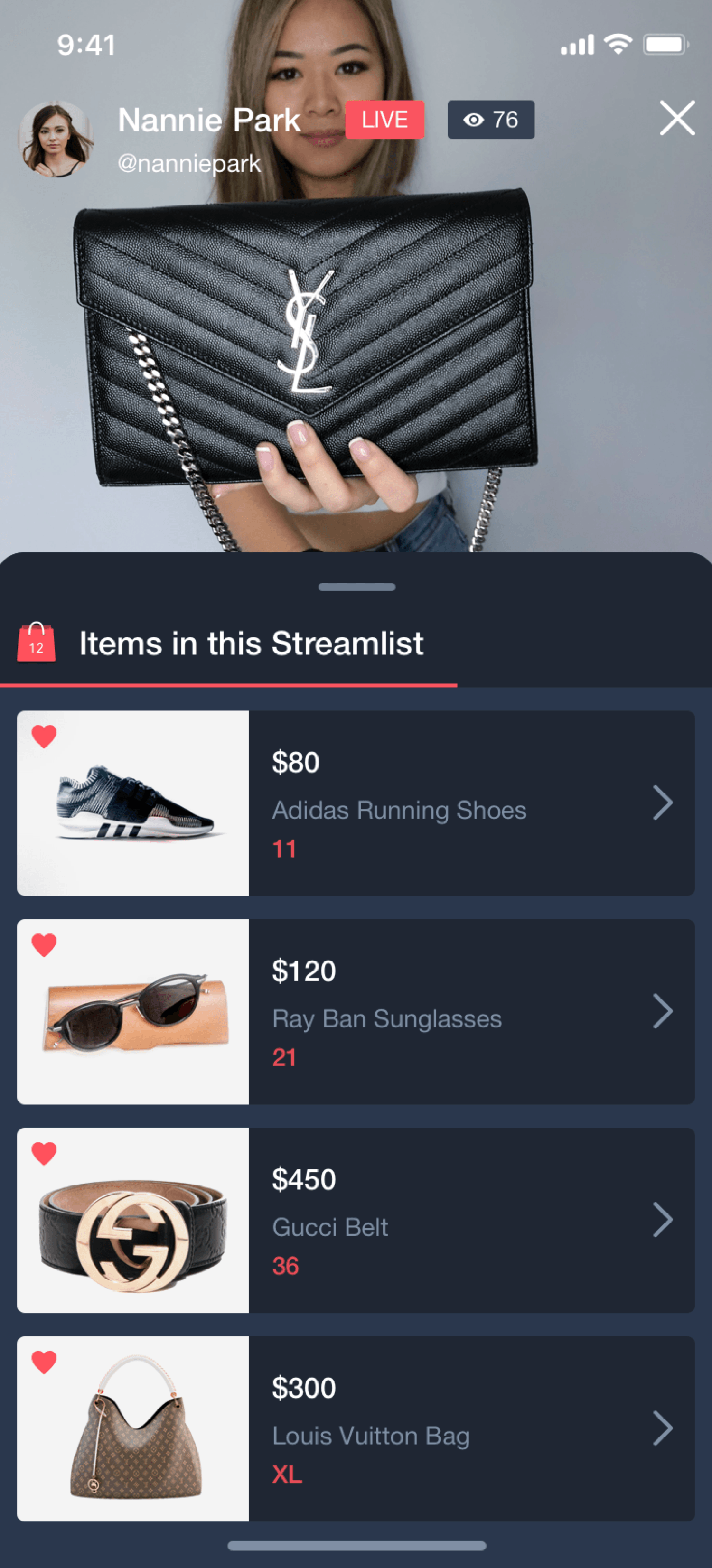 Shop the stream